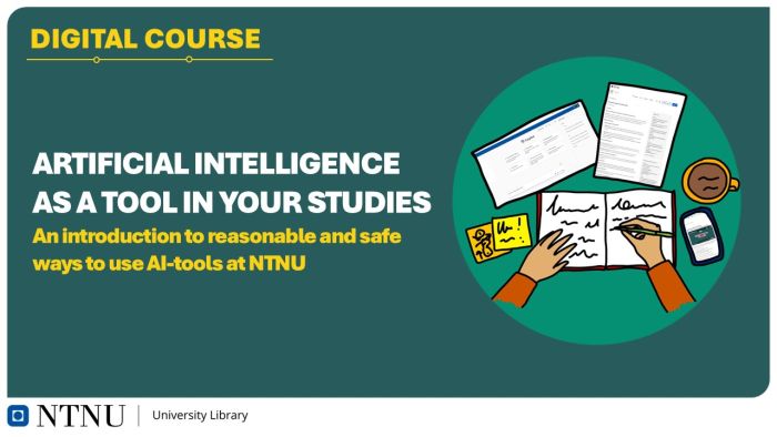 Artificial intelligence as a tool in your studies