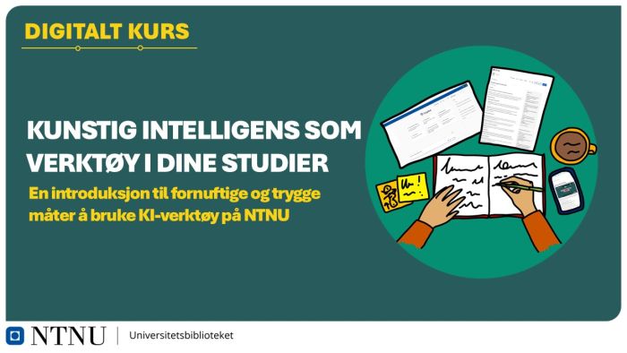 Kunstig intelligens som verktøy i dine studier