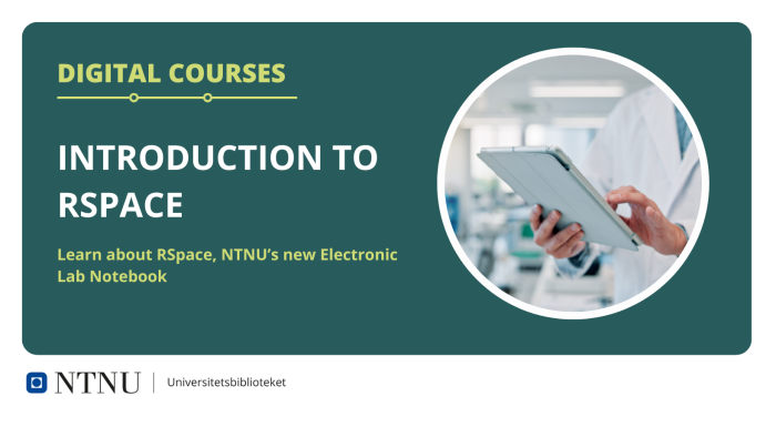 Introduction to RSpace